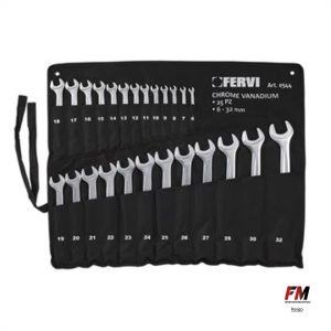 Serie chiavi combinate satinate